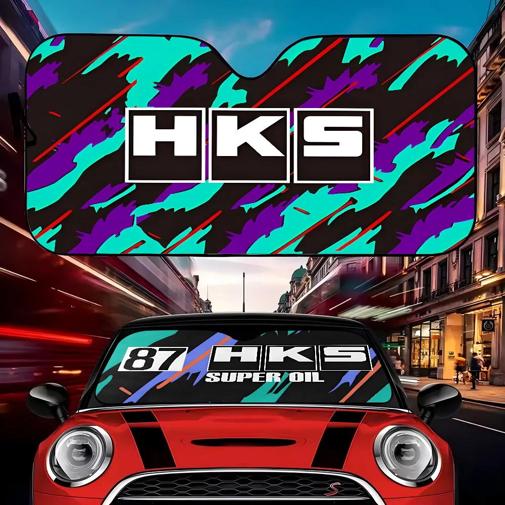 Sports Car HKS JDM Accessories - Automatic Car Sunshade reseña y precio