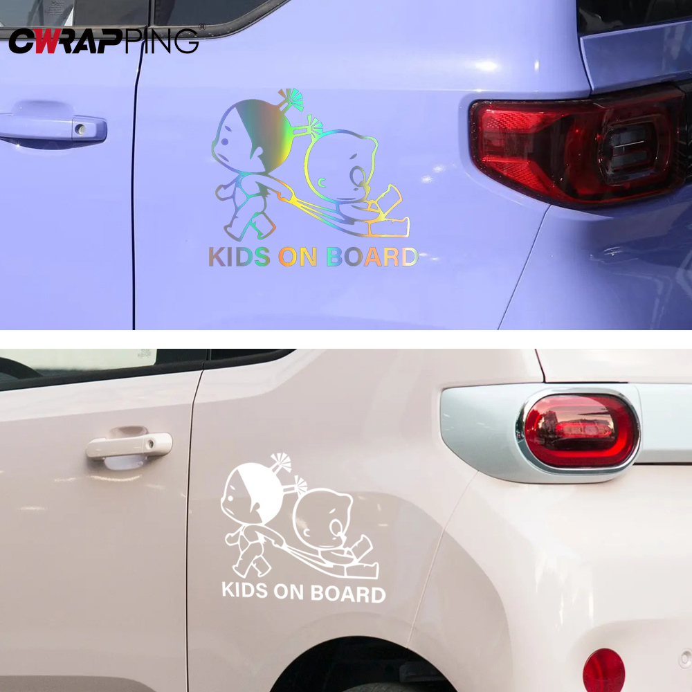 1pc Car Reflective Sticker Bab - Car Accessories For Night Driving reseña y precio