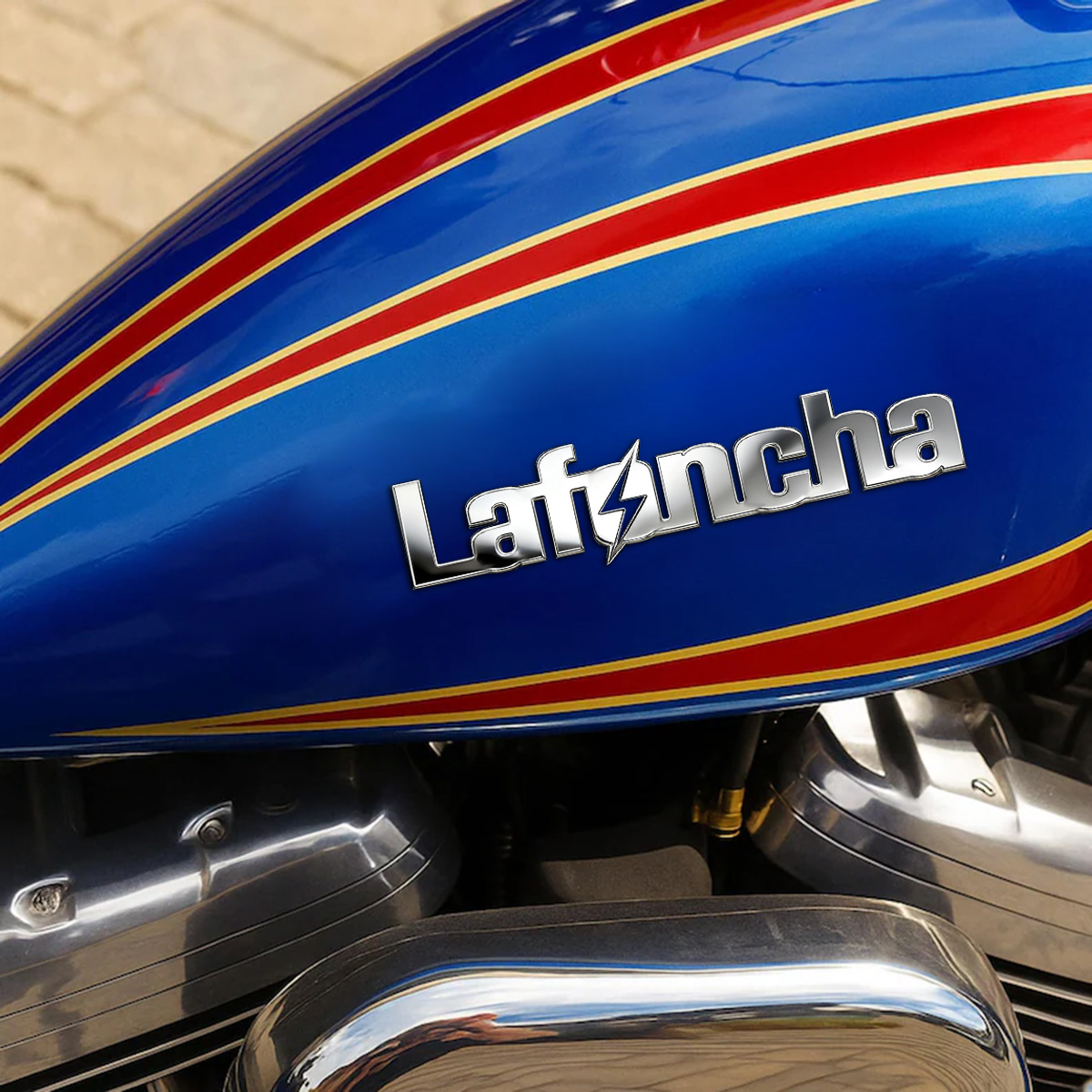 Trendy Lightning Metal Custom  - Car Accessories Logo reseña y precio