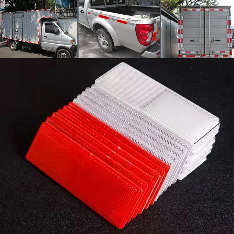 Rectangle Reflective Warning P - Car Accessories For Night Driving reseña y precio
