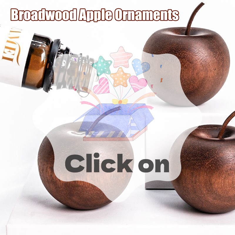 1PCS Of Wooden Apple Shaped Es - Car Fragrance Diffuser reseña y precio