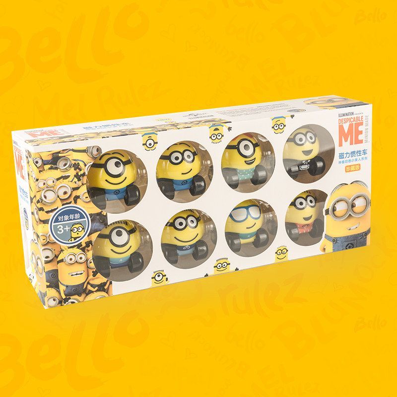 Minions cartoon cute toy train - Car Accessories For Boys reseña y precio