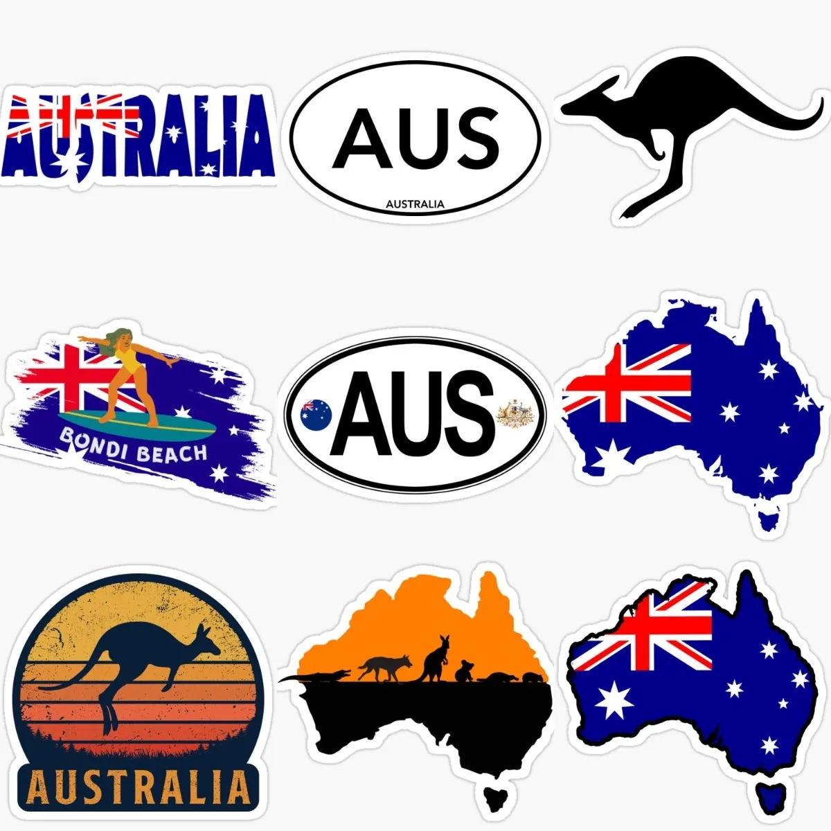 Creative AUS Australia Flag Ma - Car Accessories Australia reseña y precio