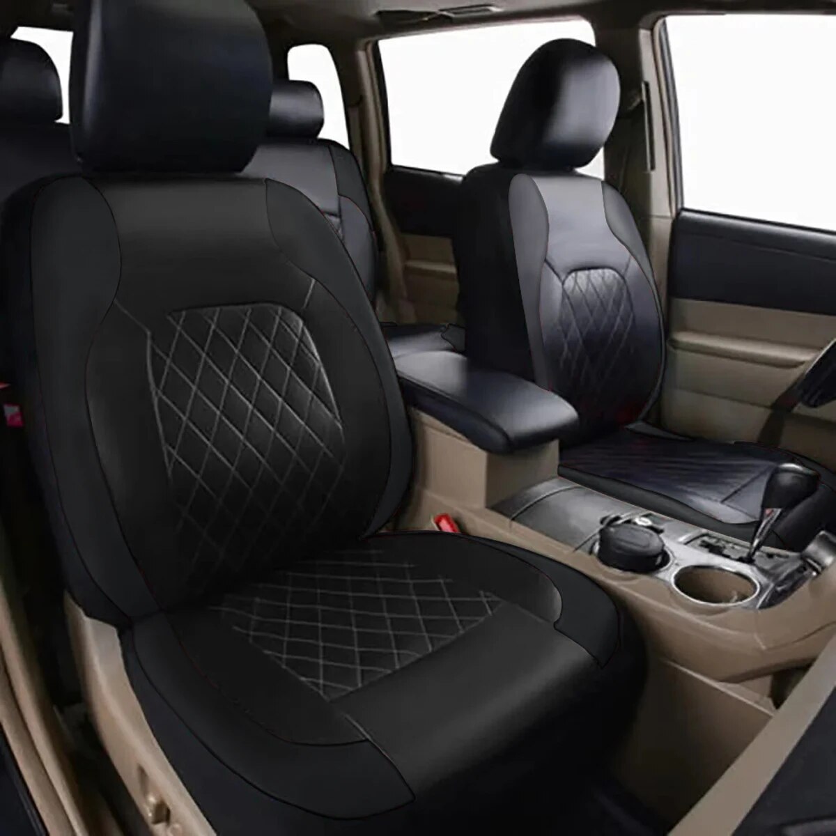 All Season Quited PU Leather C - Car Accessories Australia reseña y precio