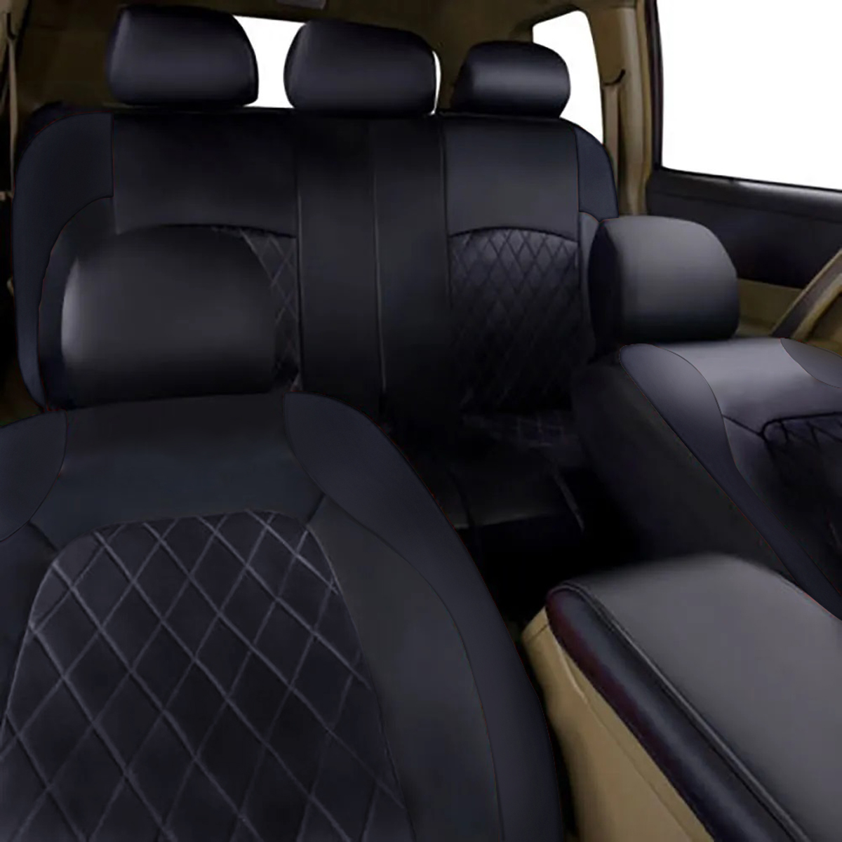 All Season Quited PU Leather C - Car Accessories Australia reseña y precio