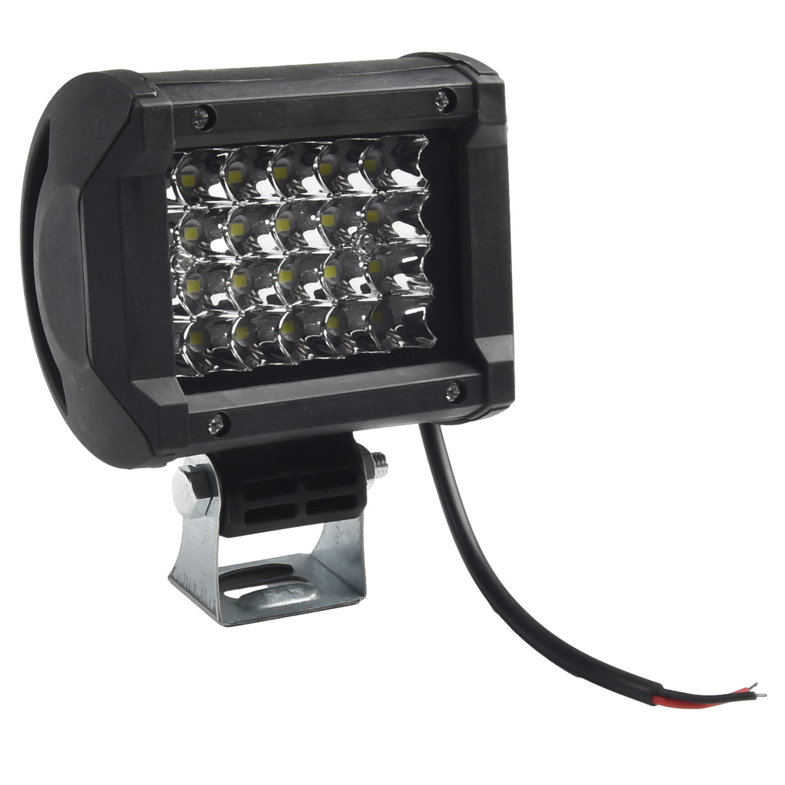Car LED Bar Work Light 72W Squ - Car Accessories For Night Driving reseña y precio