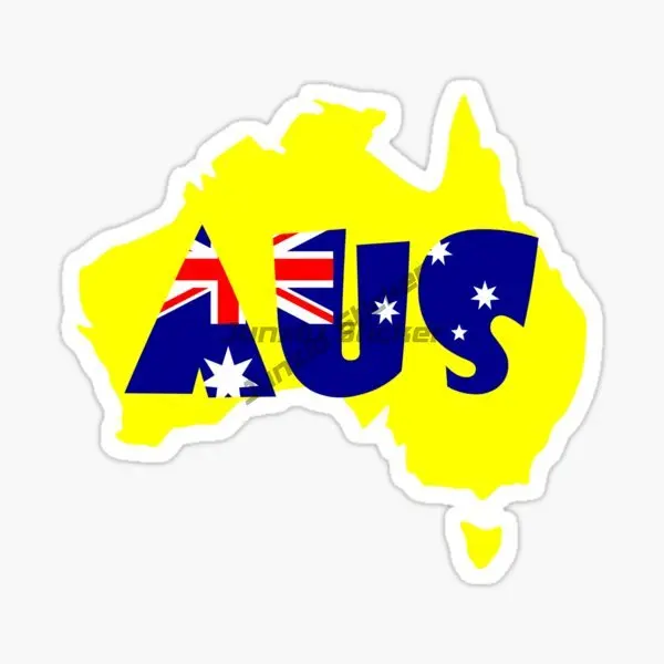 AUS Australia Flag Map Scenery - Car Accessories Australia reseña y precio
