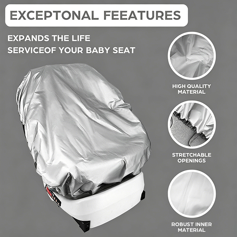 1PC Baby Car Seat Sun Shade Co - Automatic Car Sunshade reseña y precio
