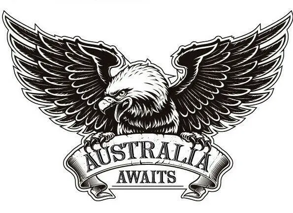 AUS Australia Flag Map Emblem  - Car Accessories Australia reseña y precio
