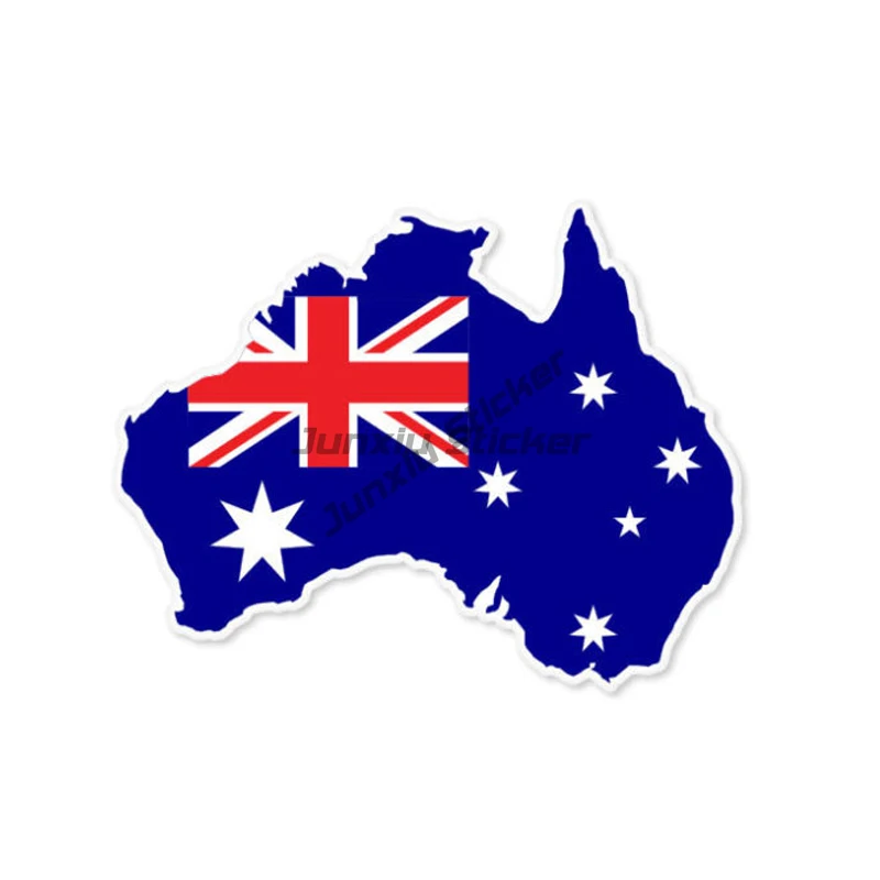 AUS Australia Flag Map Emblem  - Car Accessories Australia reseña y precio