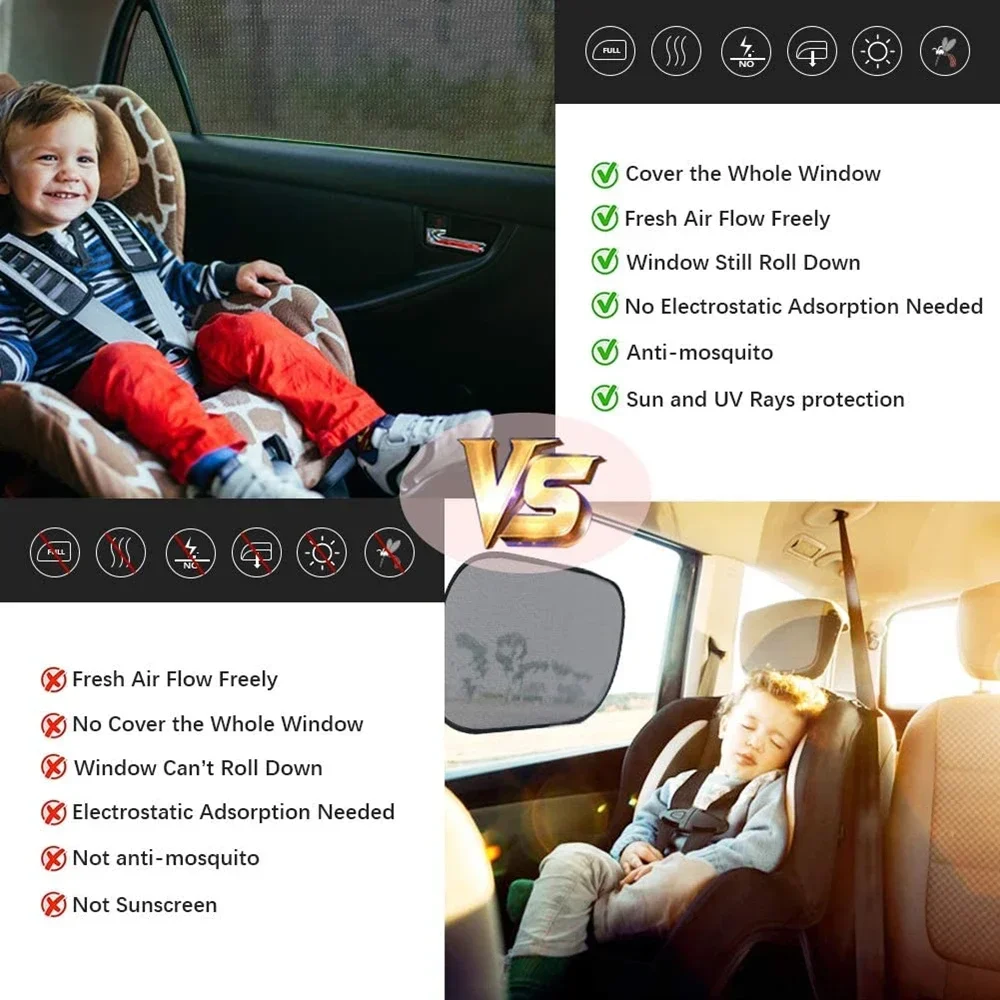 Car Sunshade Curtains Universa - Automatic Car Sunshade reseña y precio