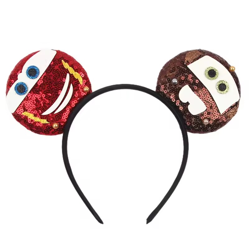 Cars Mickey Mouse Ear Headband - Car Accessories For Boys reseña y precio