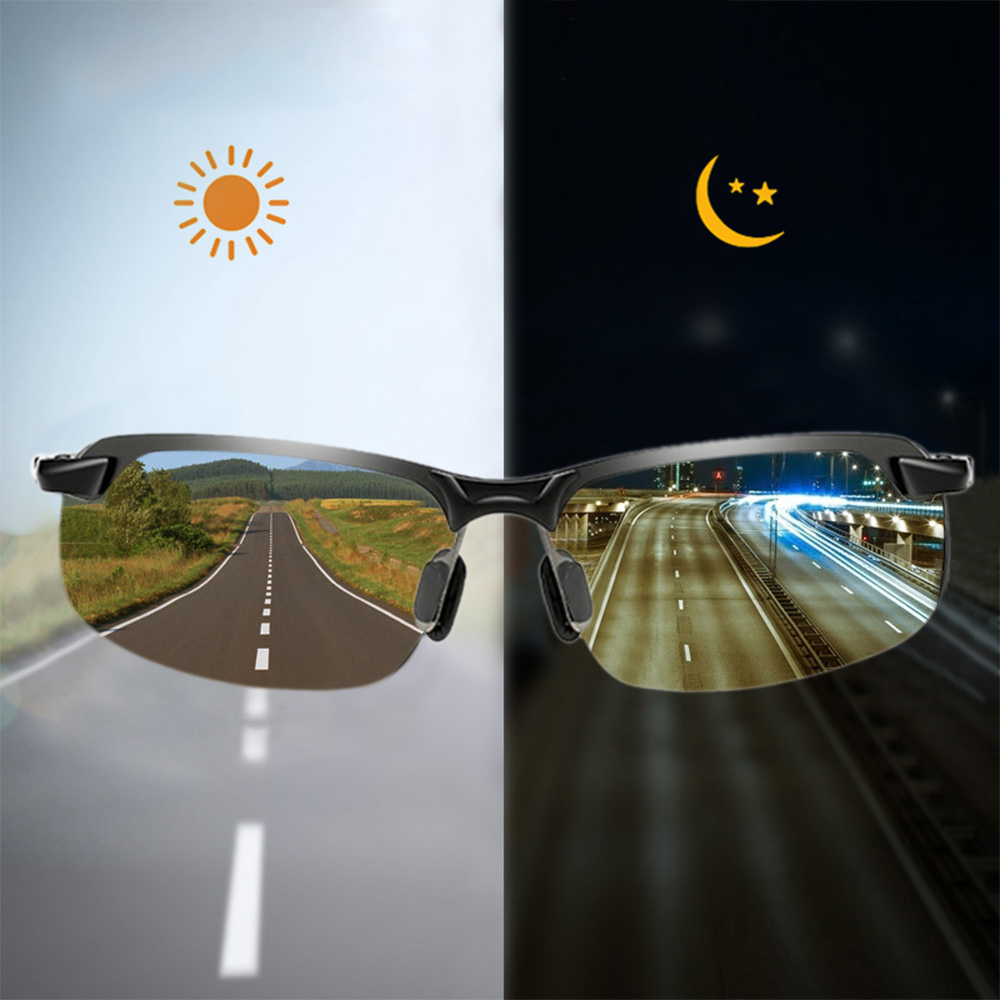 Photochromic Sunglasses Men Po - Car Accessories For Night Driving reseña y precio