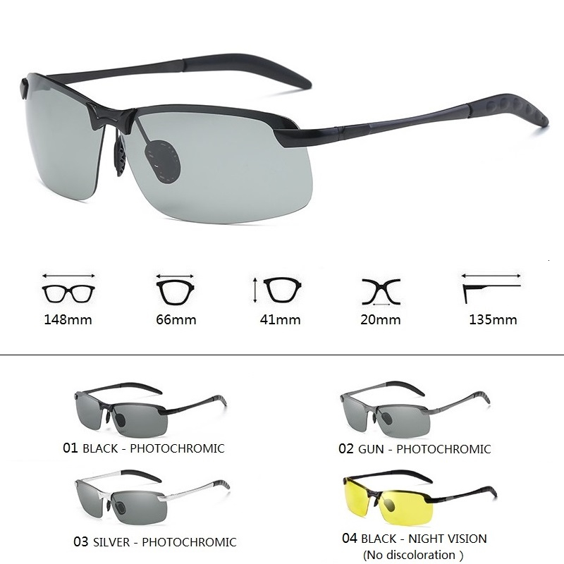 Photochromic Sunglasses Men Po - Car Accessories For Night Driving reseña y precio