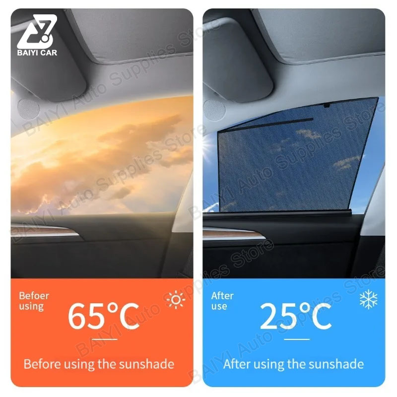 For BESTURN T99 car Side windo - Automatic Car Sunshade reseña y precio