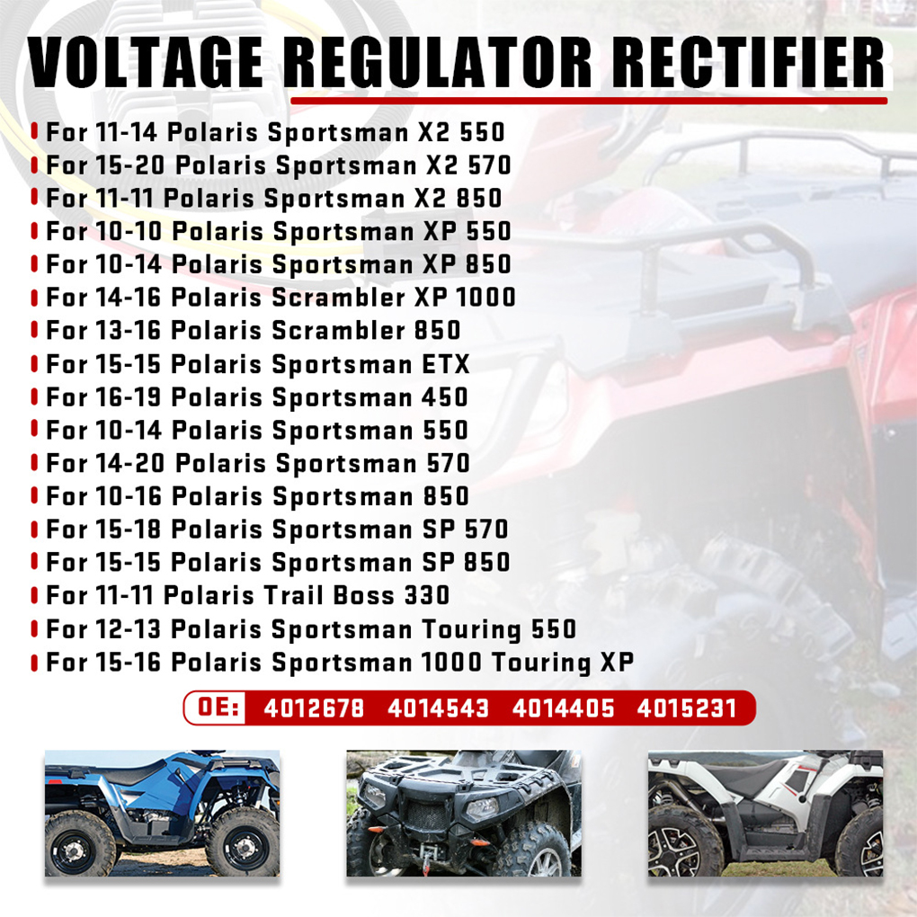 Voltage Rectifier Steady Press - Market Car Accessories reseña y precio